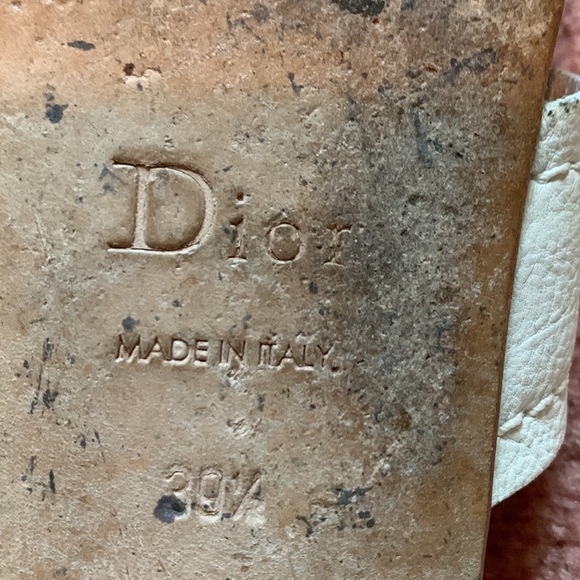 Dior T-strap slide on flats - Picture 7 of 11